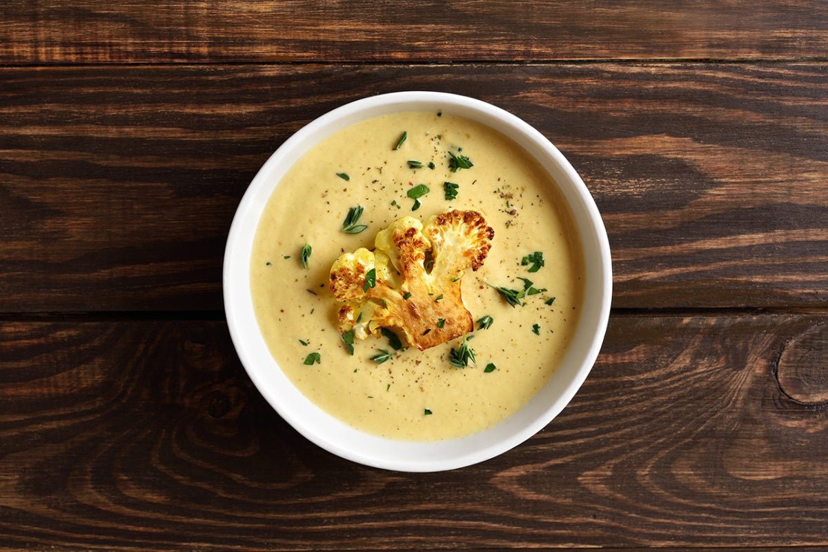 Roasted Cauliflower Soup