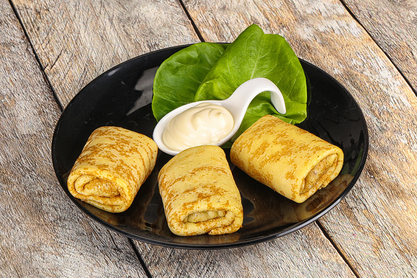Potato and Mushroom Blintzes